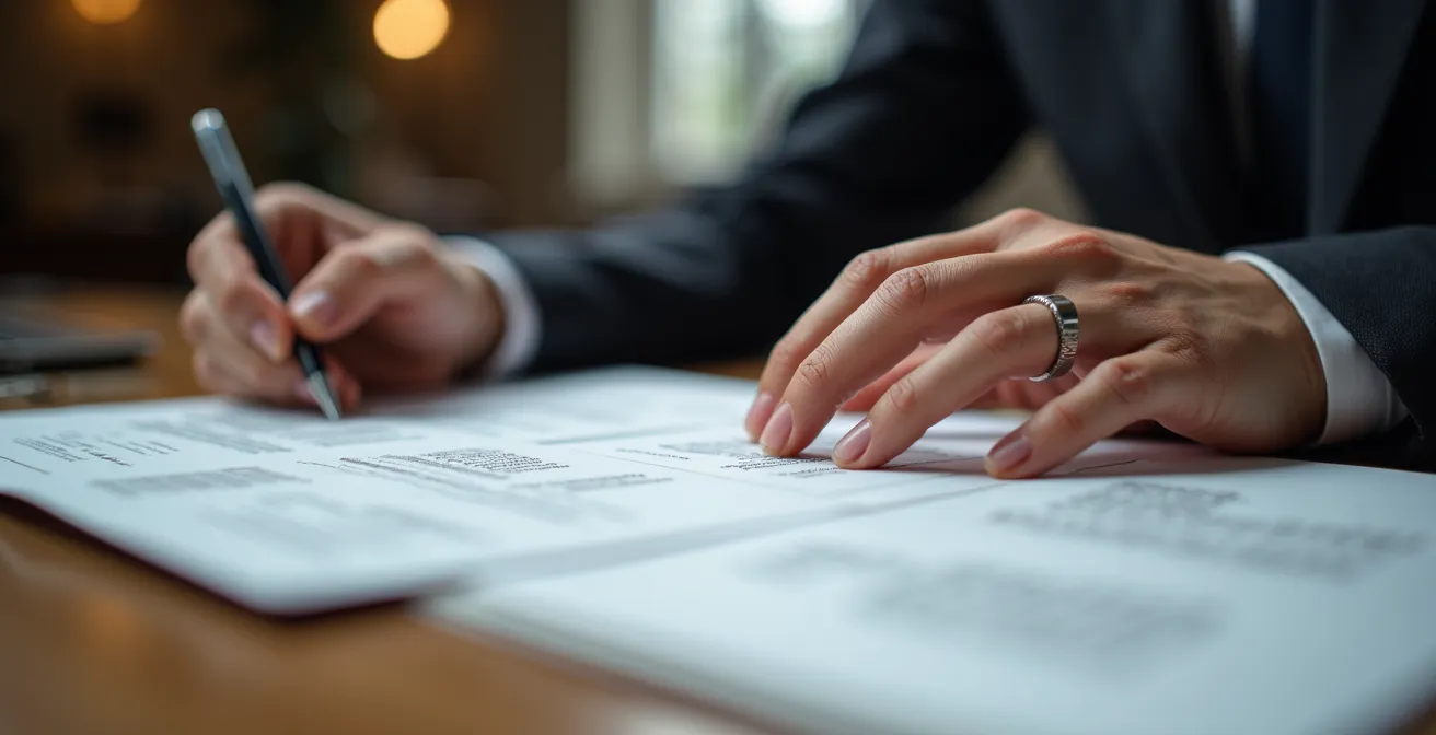 Vérification d'une attestation décennale dans un bureau parisien